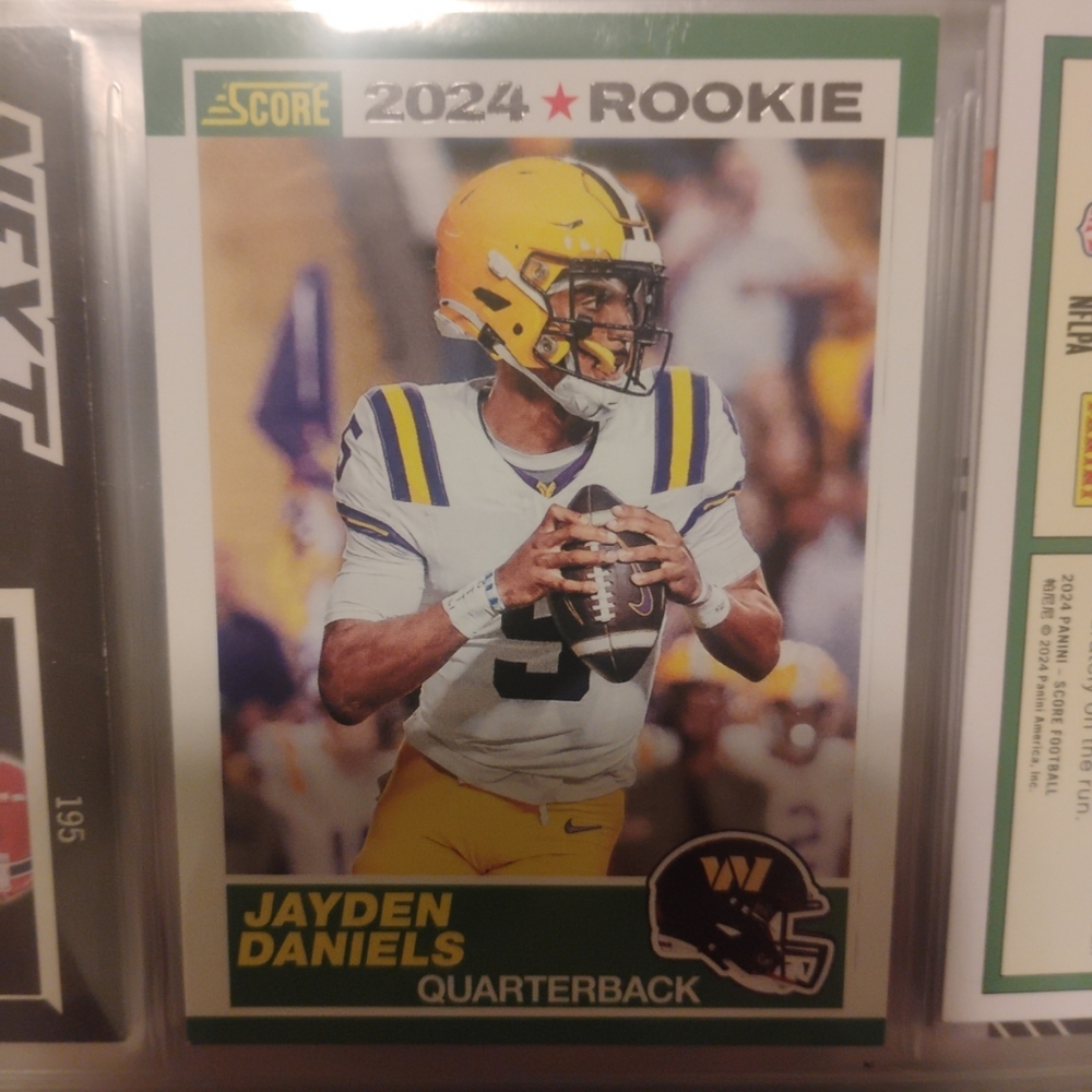 Score 2024 Rookie Jayden Daniels Card